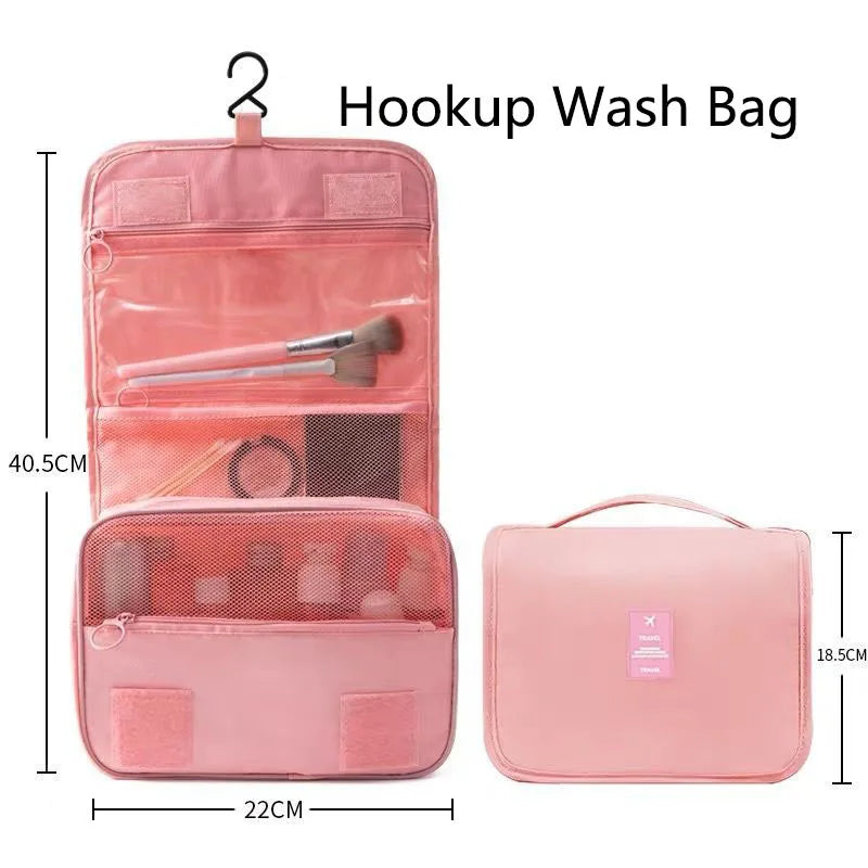 9Pcs/set High Quality Luggage Storage Bags For Packing Cube Clothes Underwear Cosmetic Bag Travel Suitcase Organizer Bag Pouch