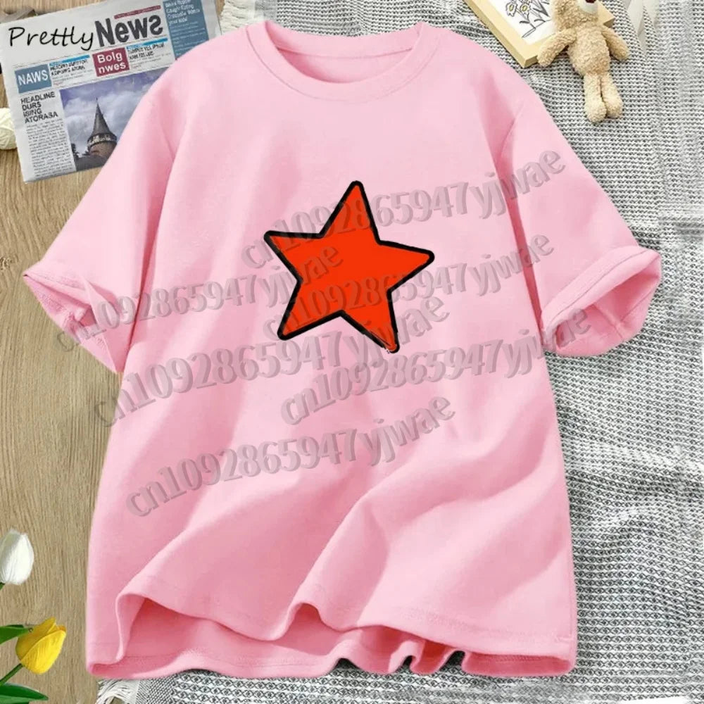 Scott Pilgrim Takes Off Scott Pilgrim Star Tshirts Woman Men Grapihc T Shirts Anime Fashion Short Sleeve Tee Harajuku T-shirt
