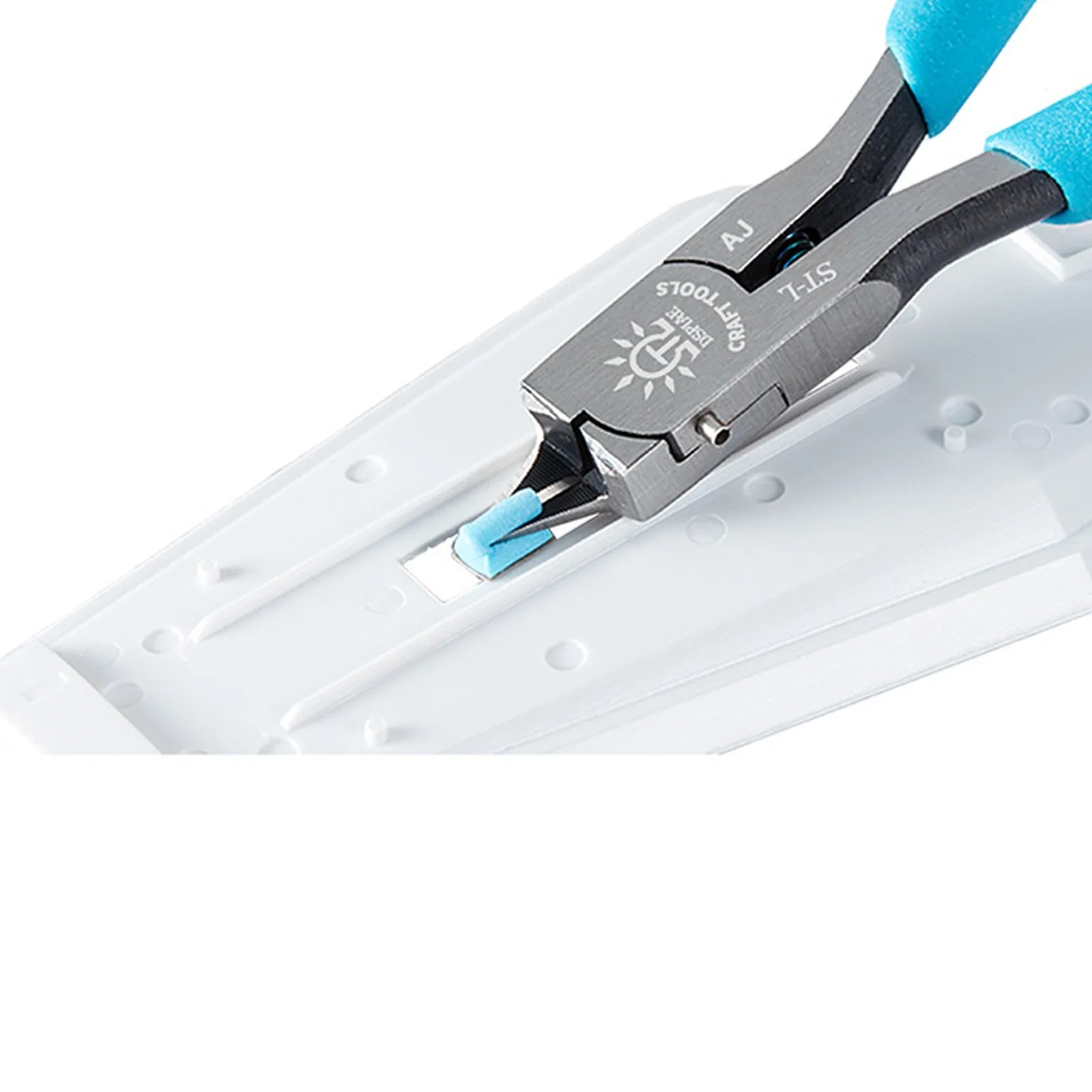 DSPIAE ST-L Ultimate Bladeless Pliers (For small pieces and etching parts) Hand Tool  Pliers Blue