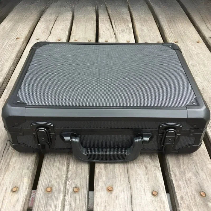 Aluminum Alloy Frame Density Board Tool Storage Case Professional Suitcase Portable Instrument Equipment Safety Protection Case