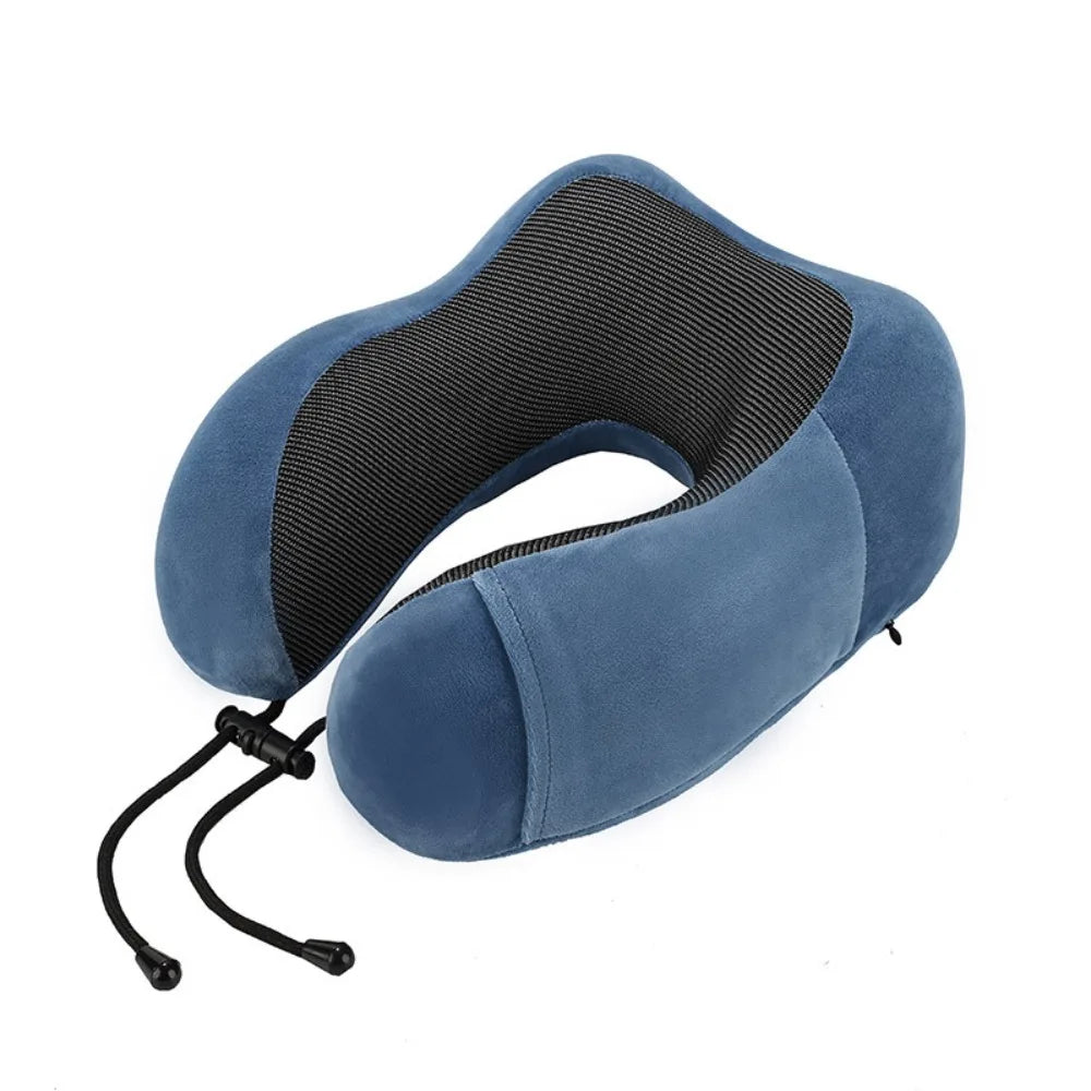 30*25*15cm U Shaped Pillows Neck Protect Cushion Without Carry Bag Plush Cushion Travel Essentials Slow Rebound Nap Pillow