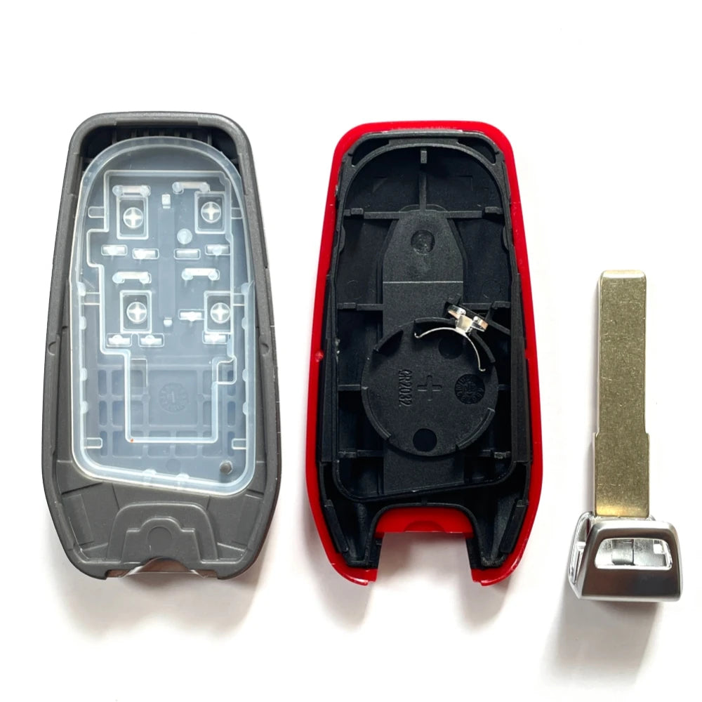 XJMYNB 100% Brand New High Quality 4 Buttons Remote Car Key Shell Case For Ferrari 458 588 488GTB LaFerrari With Logo Sticker