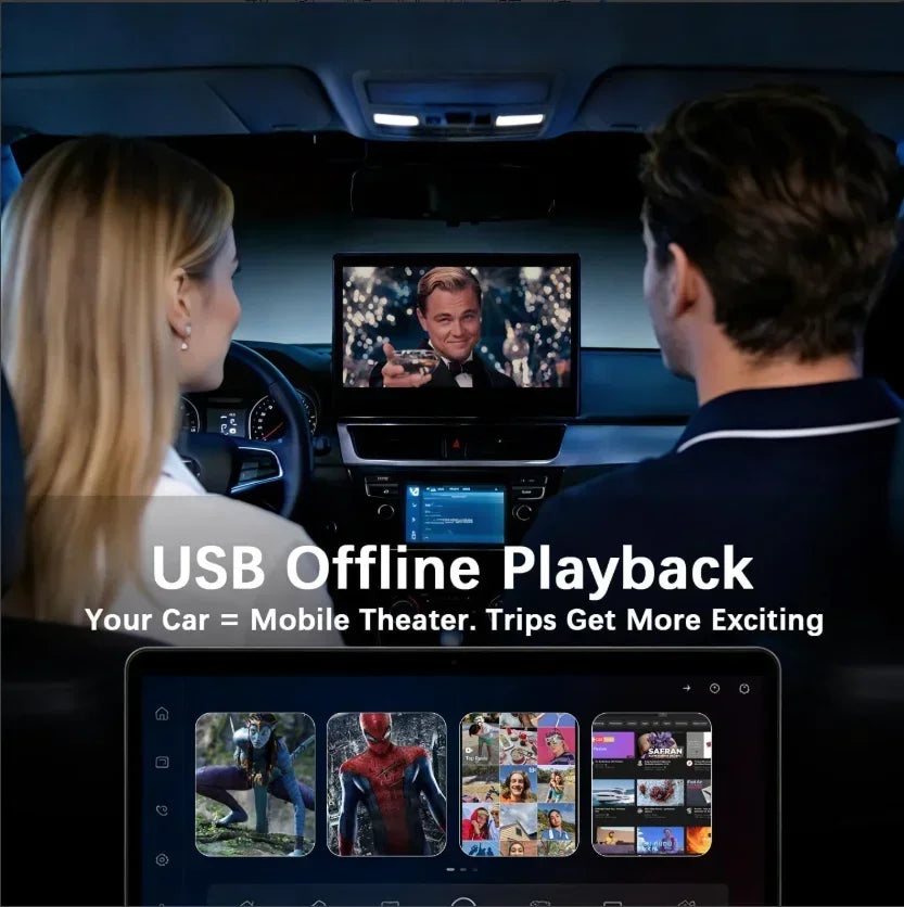 CarRocket Android 15 Carplay Smart Ai Box Wireless Android Auto Adpater For Youtube Netflix For Lexus Frod Toyota VW Benz Kia MG