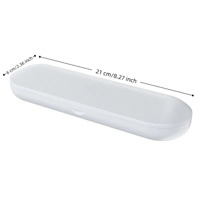 Portable electric toothbrush case, business trip and travel toothbrush storage box, universal toothbrush storage box