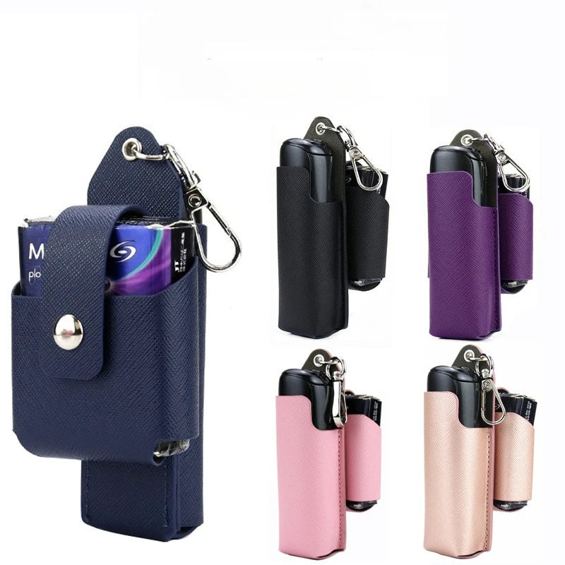 Suitable for Ploom Aura Multifunctional Storage Protective Case for PLOOM AURA Anti-drop Buckle Leather Case