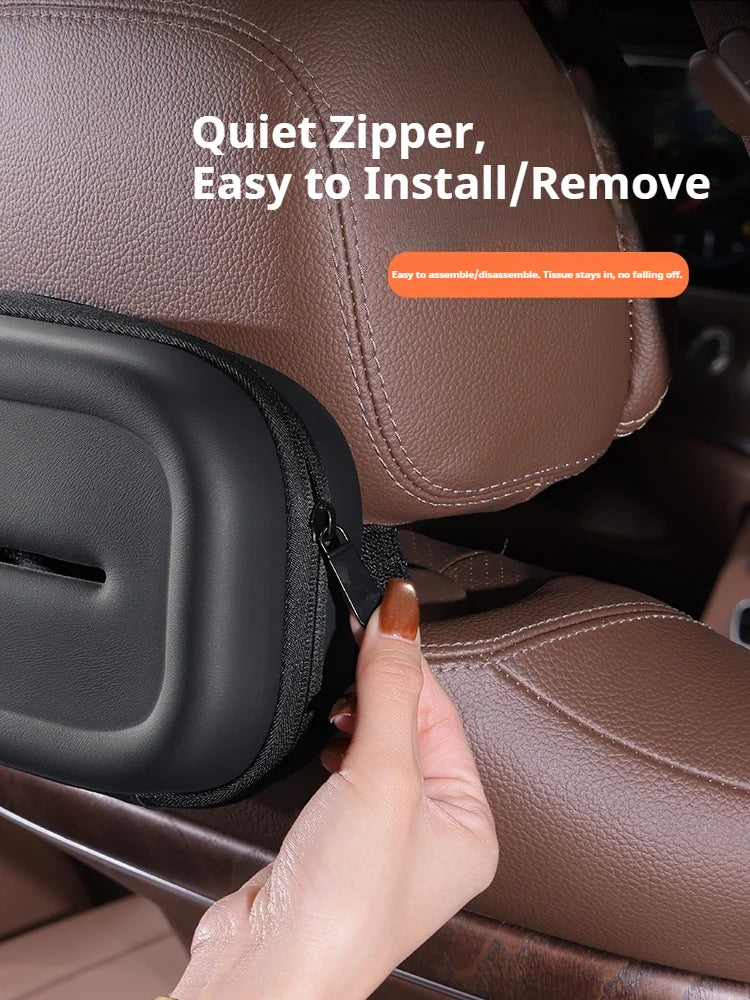 For Subaru Ascent BRZ Forester Impreza Legacy Outback WRX VX Car 3D stereoscopic Extra-Long & Large tissue box Auto Accessories