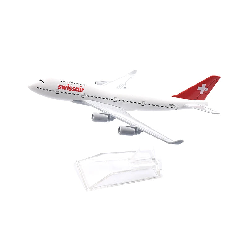 JASON TUTU  Aircraft Model Boeing 747 B787 B777 Planel Airplane Airbus A380 A320 Diecast Metal 1/400 Scale Planes Collect Gifts