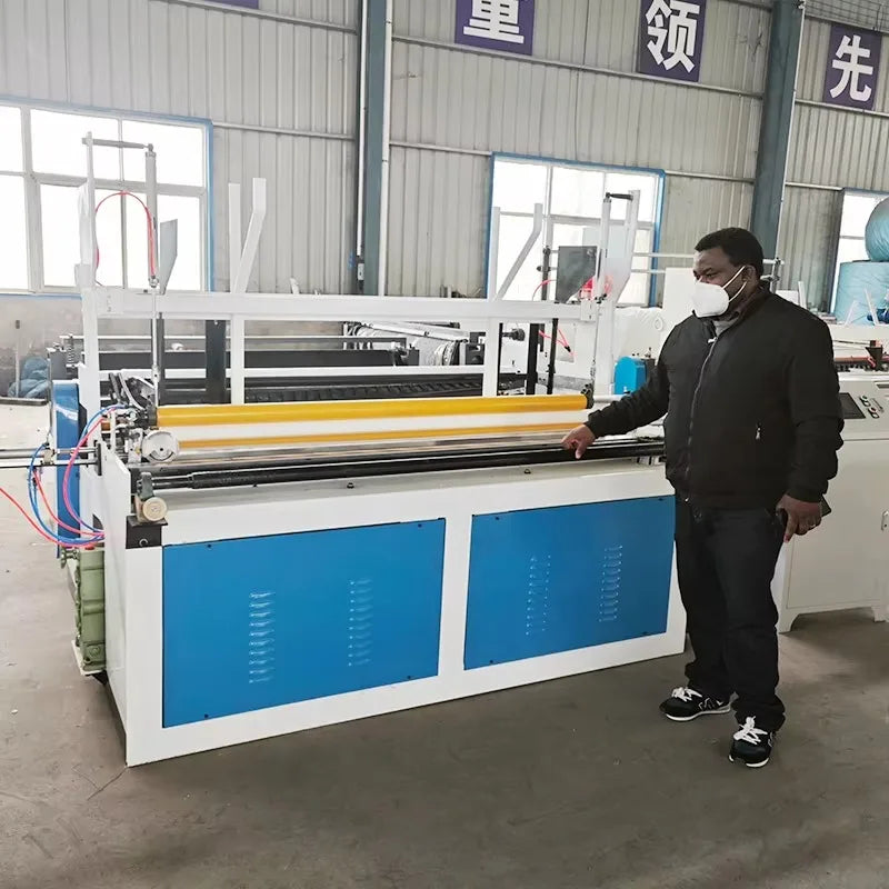Small Toilet Paper Making Machine Mini Tissue Machine Paper Production Line Home Business Startup Factory