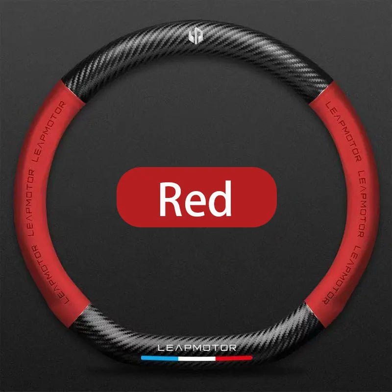 For LEAPMOTOR T03 2020-2024 Leap Motor S01 C11 C01 Reev Car Accessories Automobile steering wheel protective cover is soft