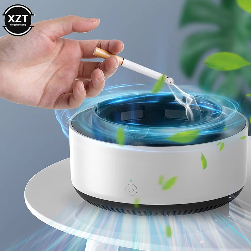 Multipurpose Ashtray Air Purifier Anion Purification Practical Ash Ashtrays Portable Gadgets House Accessories for Family Office