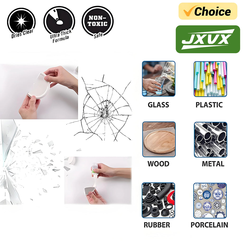 High Capacity Cyanoacrylate Adhesive 502 Super Glue Extra Strong Instant Quick-drying Cyanoacrylate Adhesive Leather Rubber Glass Wood Metal Strong Bond Liquid Glue Tool 1-3 Pieces.