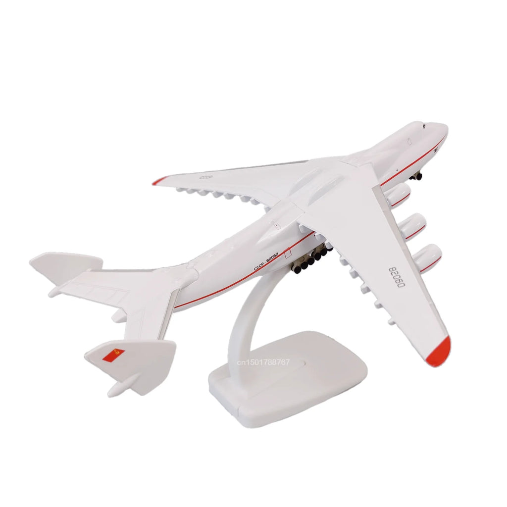 1/400 Scale 20CM Diecast Alloy Antonov An-225 "Mriya" A380 330 747 777 Airplane Model For Gift Collection