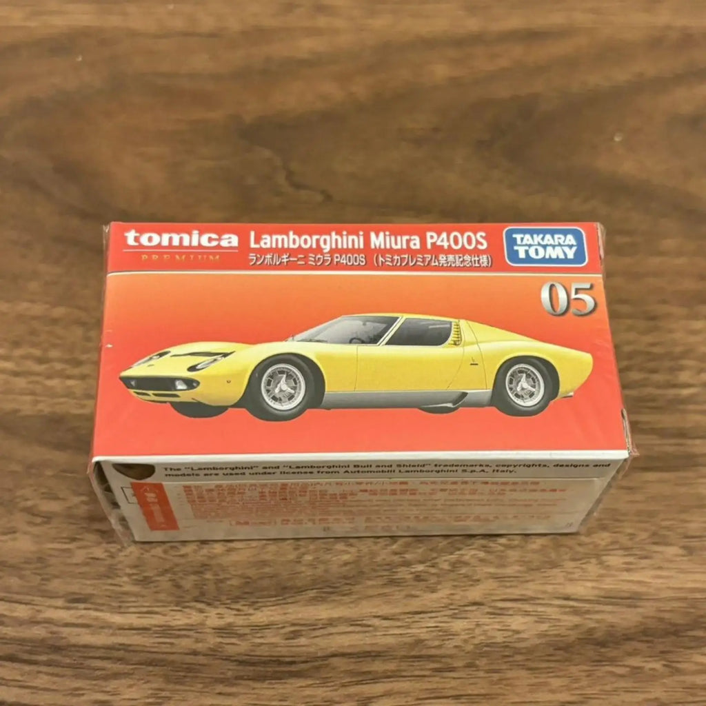 Original 2026 Takara Tomy Tomica Premium Series TP05 Lamborghini Miura P400S Alloy Car Models Collection Die-Casting Gift