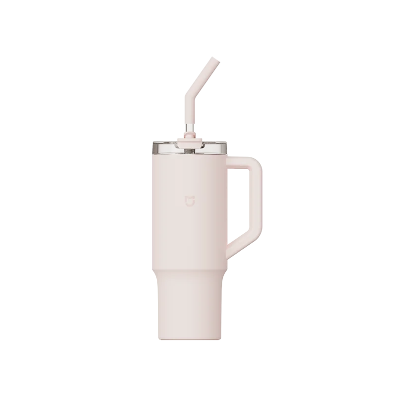 Xiaomi Mijia Smart Straw Cup 1L High Capacity 316L Stainless Steel Strong Cold Preservation Insulation Food contact grade