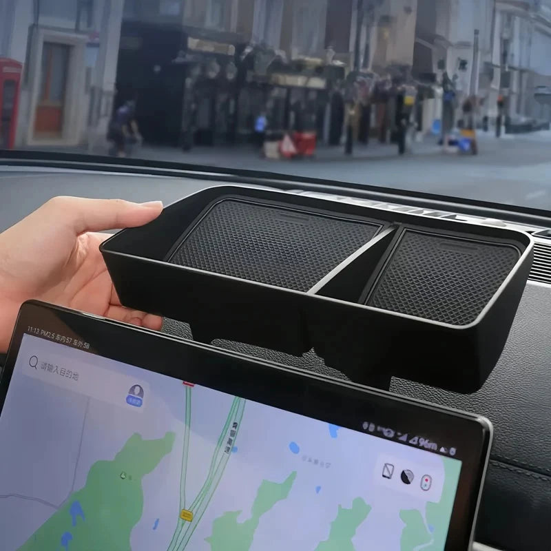 For BYD Sealion 6 Seal U Song Plus 2023-2025 Central Control Screen Rear Storage Box Car Interior Accessories