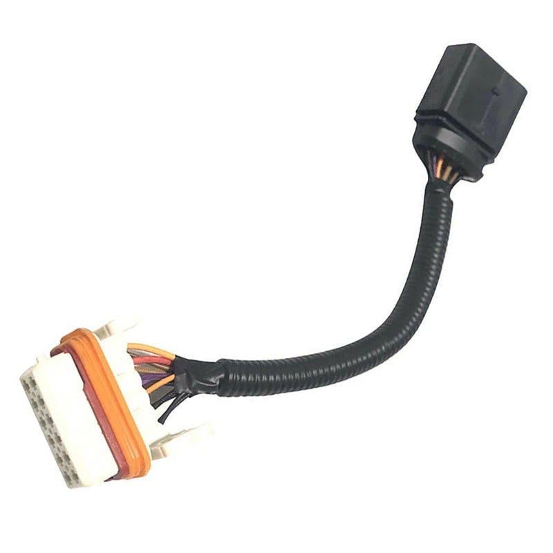SP-QW2Pcs Car Headlight Wiring Harness for Volkswagen 2004-2007 Adaptor Wire Harness 7L6-971-071-A