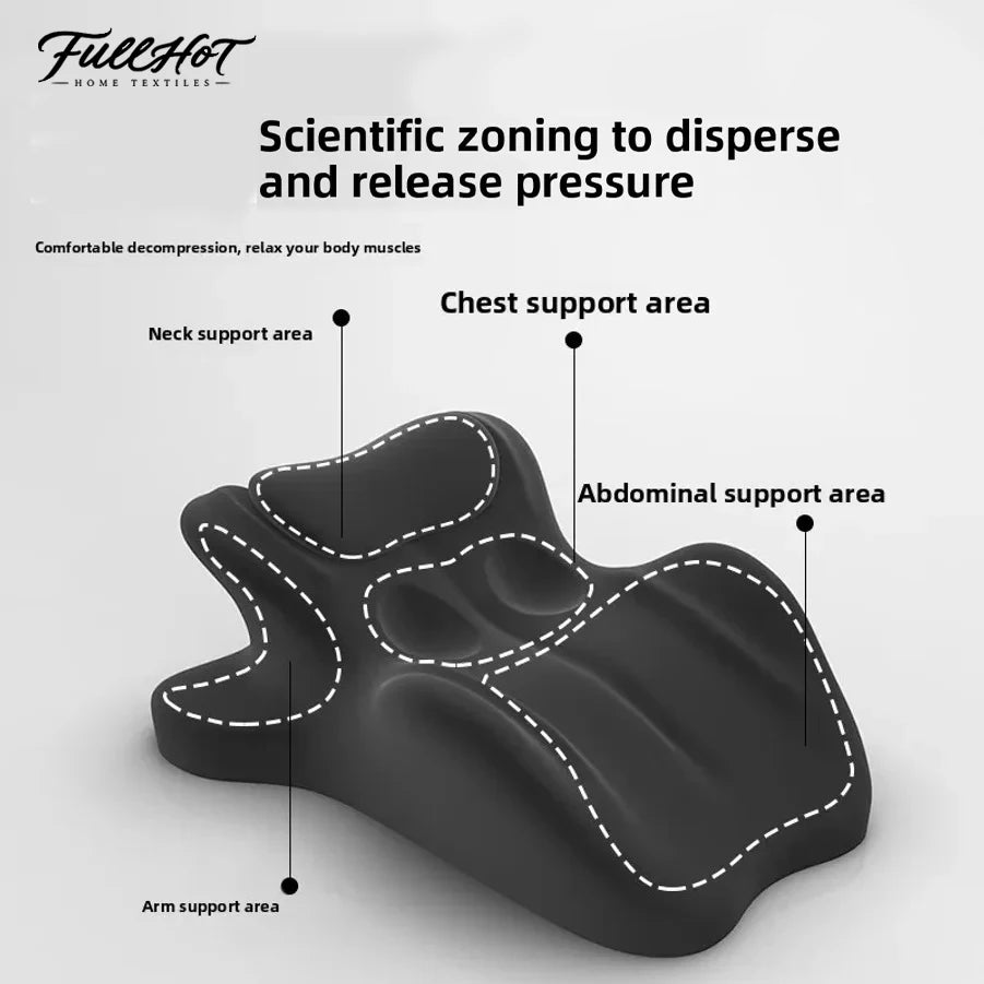 FULLHOT Multifunctional Bedroom Pillow for Prone Sleeping Phone Use Couples Headrest Lumbar Back Support Cushion
