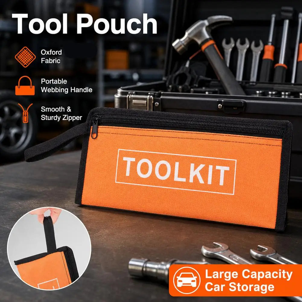 Multi-function Portable Bag Hardware Toolkits Small Tool Bag Waterproof Organizer High Quality Zipper Canvas Oxford Storage Bags
