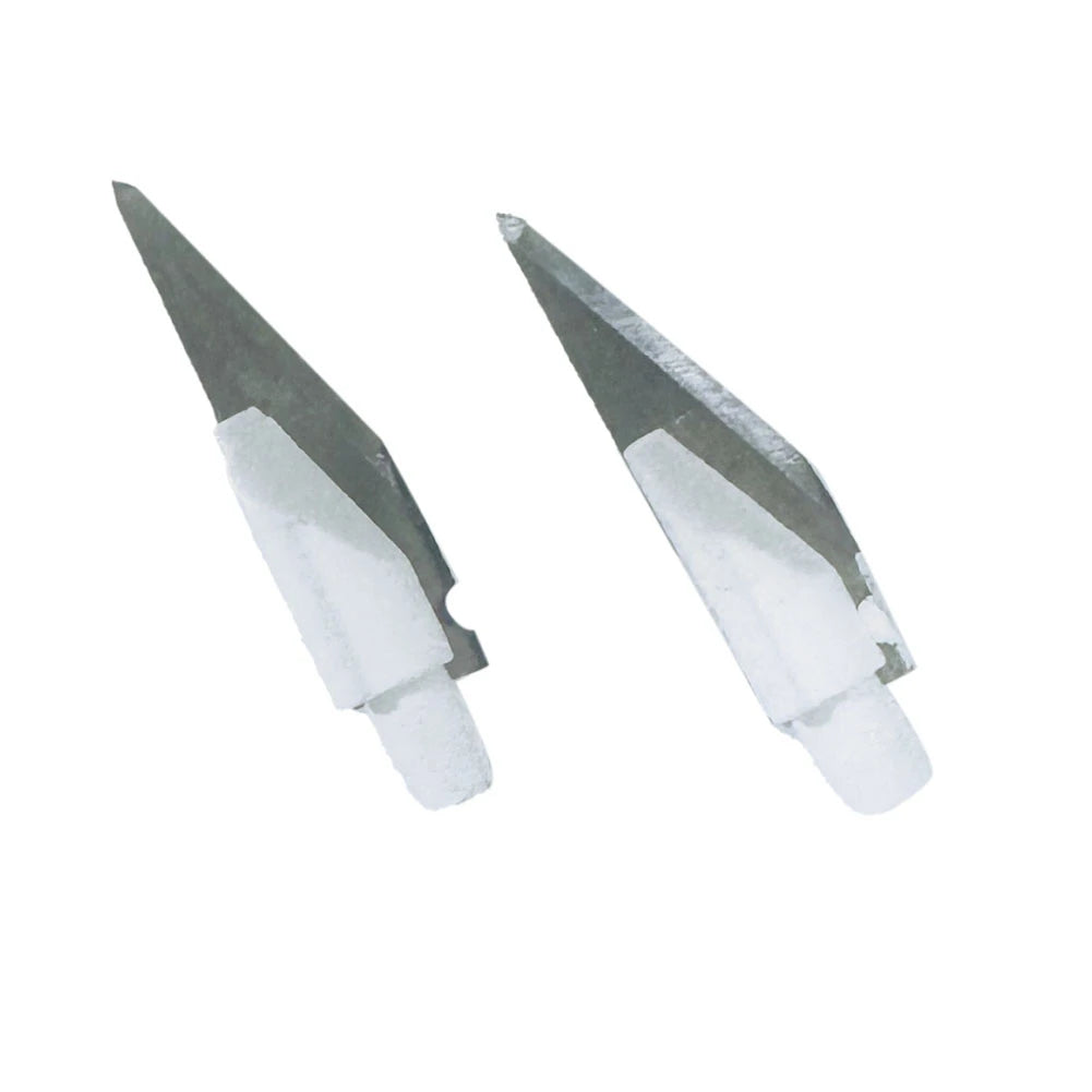 Replacement Knife Blade 2pcs, Hard & Durable Cutting Blade, Cuts Thick & Denser Materials for Cricut Maker Machine CX