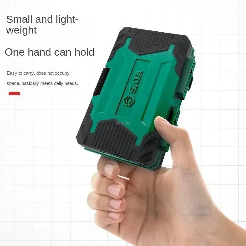 SATA Ratchet Wrench and Screwdriver Multi Kit 6.3mm  DIY Household Repair Tools Magnetic Screw Driver Bits Set Hand Tools