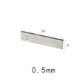 Steel Block Gauge Measure Gage Block Steel Square Gage Block 1mm, 2mm, 3mm, 4mm, 5mm, 6mm, 7mm, 8mm-9mm 100mmSteel Square Gauge