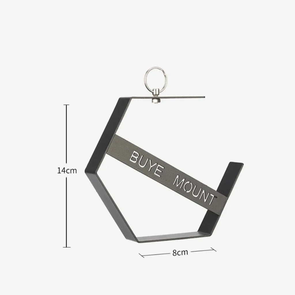 Outdoor Hanging Mosquito Coil Holder Black Camping Supplies Hiking Tourist Mosquito Coil Tray Essential Camping Tool