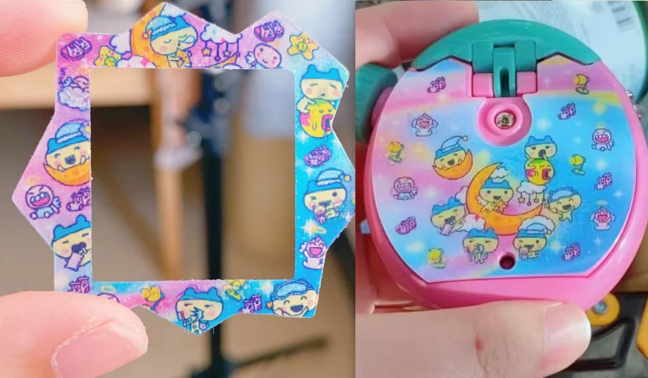 IN STOCK Cannot Be Past Dynamic Lenticular Tamagotchi Paradise Cartoon Characters Diy Handmade Panel Paper And Backboard Paper
