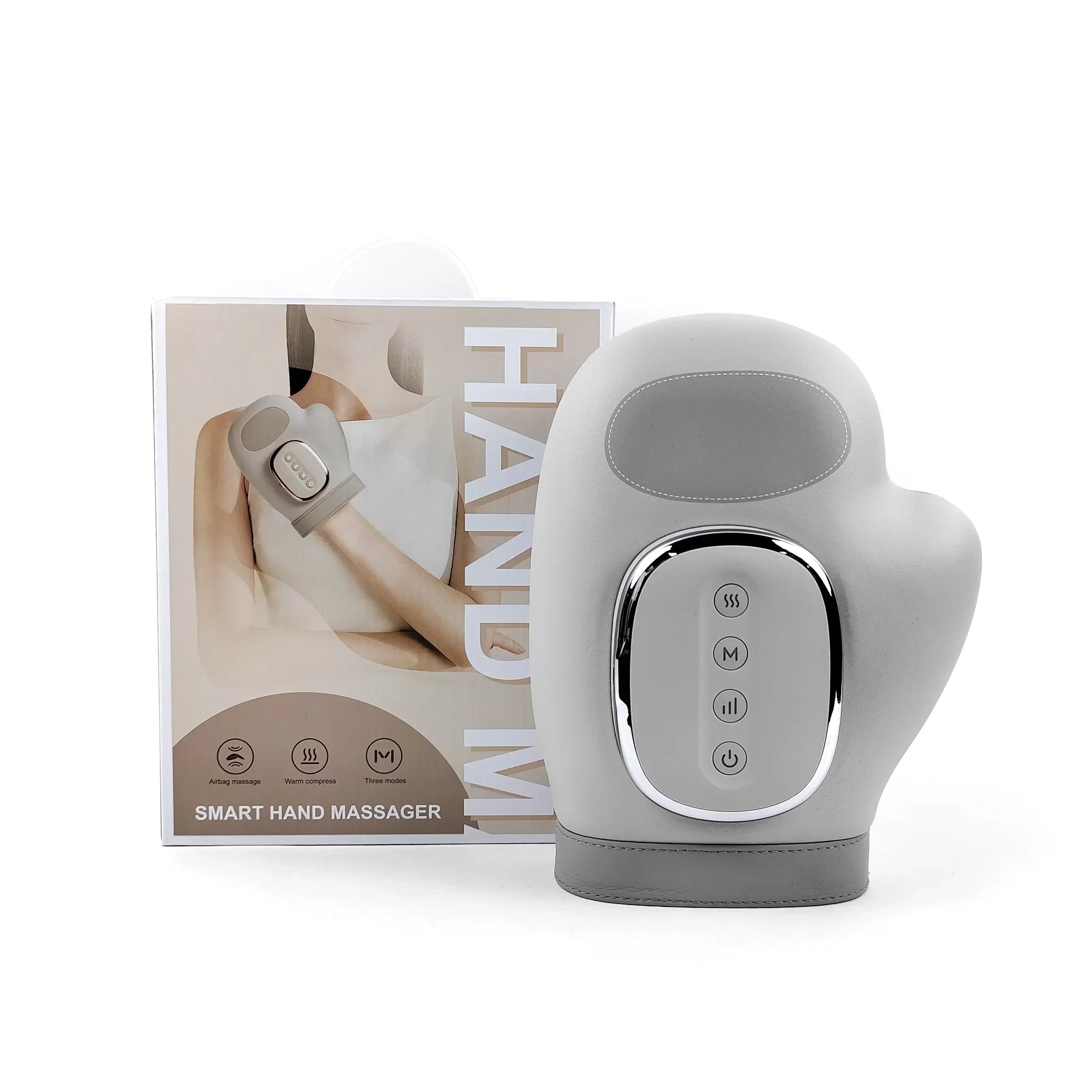 Hand Massager with Airbag Compression Finger Wrist Palm Massage Machine Vibration Glove for Hand Muscle Relax Gift for Frind