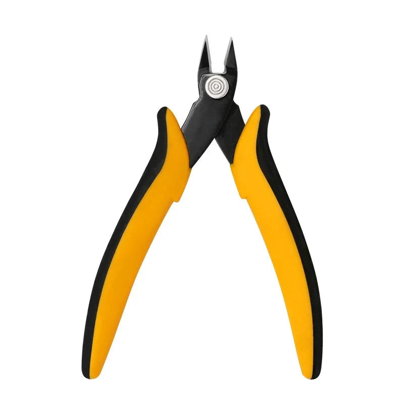 Multistyle Mini Wire Cutter Diagonal Pliers Small Cutter Electronic Pliers Wires Insulating Rubber Handle Model Hand Tools DIY