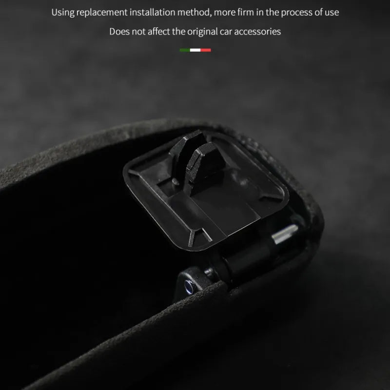 For LEADING IDEAL LiXiang ONE L9 L8 L7 car eyewear case box sunglasses holder alcantara suede Glasses storage box Accessories