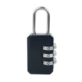 Security Travel Combination Lock Dormitory Cabinet  Lock Backpack Zipper Lock 3 Digit Password Lock Luggage Padlock