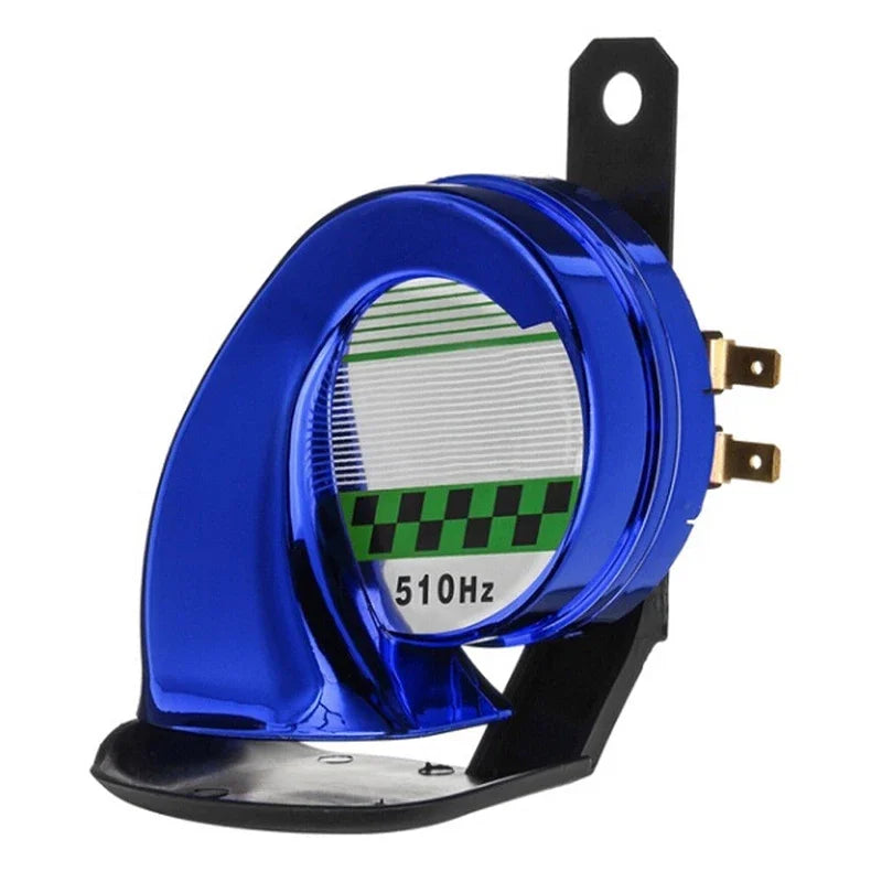 Universal 12V Motocycle Horn Snail Siren 130DB High Tone 510HZ Waterproof Electric Air Horn for Motorcycle Auto Car Scooter