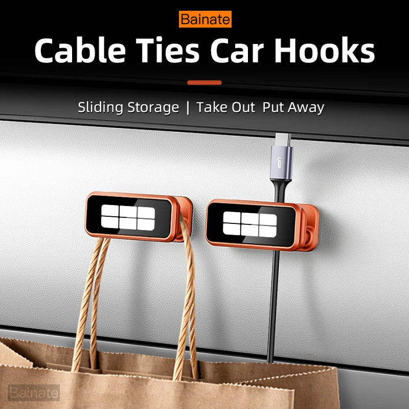 Car Storage Hook for Glove Box, Easy Installation Hook, For Geely EX2 EX5 E5 EMI E8 Starship 7 Starray L6 L7 Car Accessories