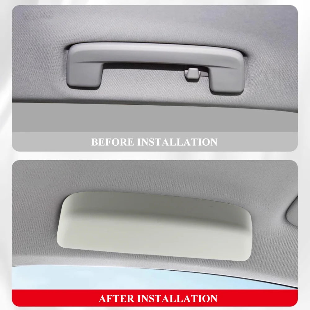 Car Glasses Sunglasses Case Holder Grab Handle Storage Box Fit for VW ID3 ID4 CROZZ ID6 CROZZ ID.6 X ABS Auto Styling
