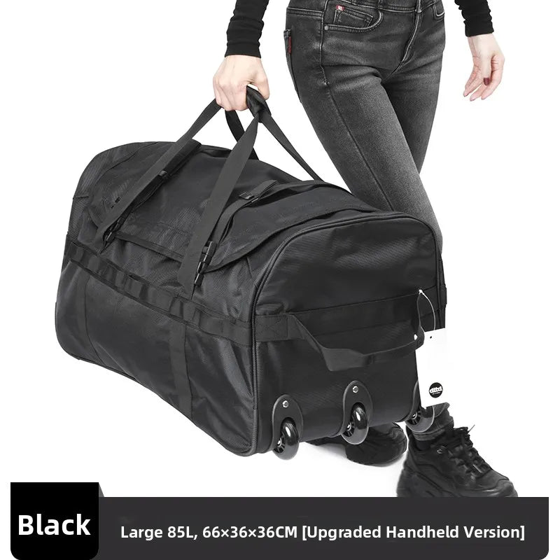 Outdoor Foldable Camping Travel Bag Moving Storage Bag Large Space Tugboat Bag Convenient for Self-Driving Tour And Relocation