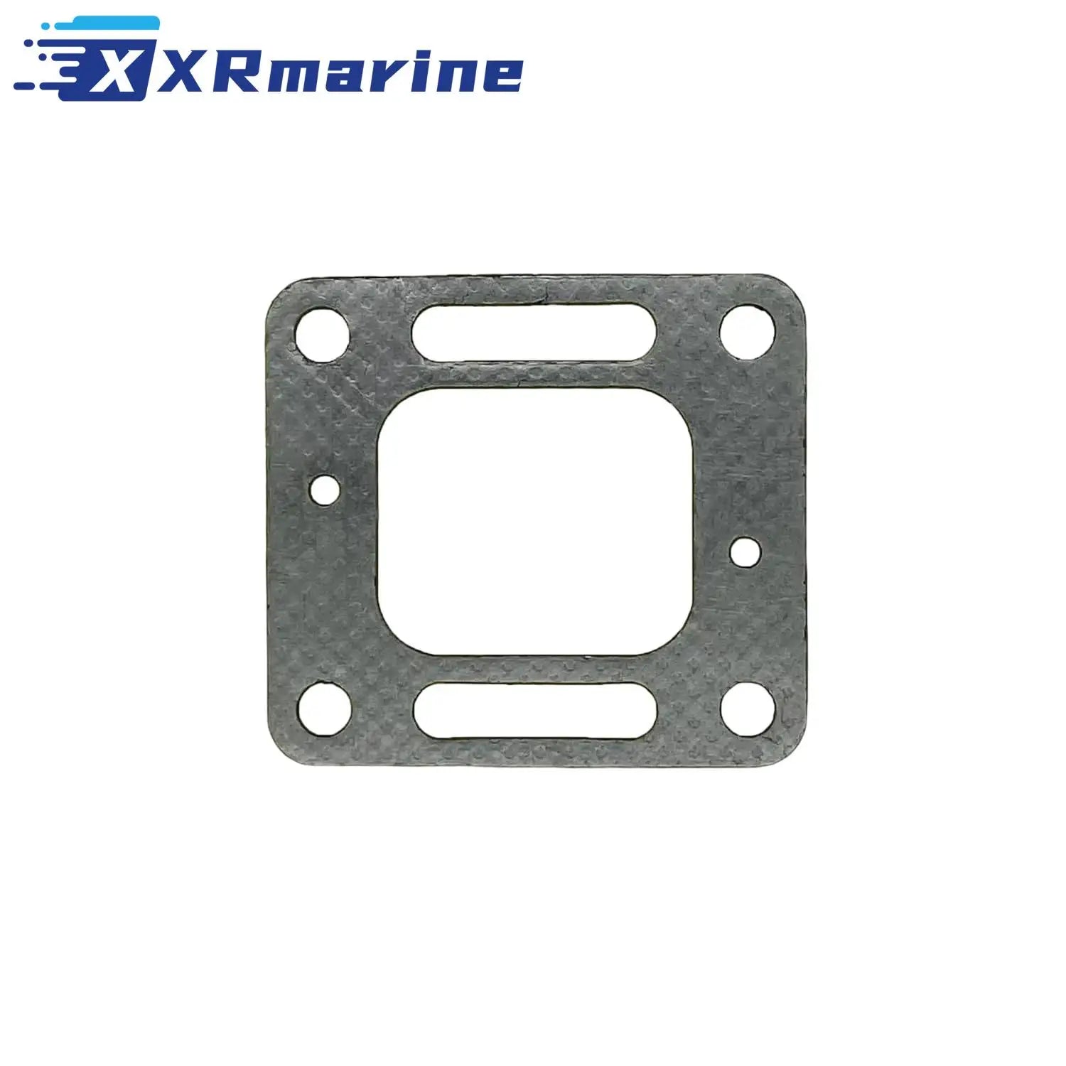 27-863724 2PCS Exhaust Elbow Manifold Gasket for MerCruiser Stern Drive 1981-1997 GM V6 V8  863724 4.3L 5.0L 5.7L 7.4L 863724