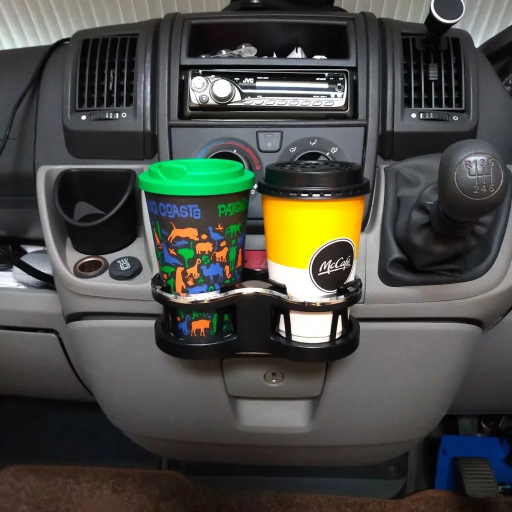 RV Drink Cup Holder Water Bottles Rack Car Interior Storage Accessories for Peugeot Boxer Fiat Ducato Citroen Relay 2006 2023