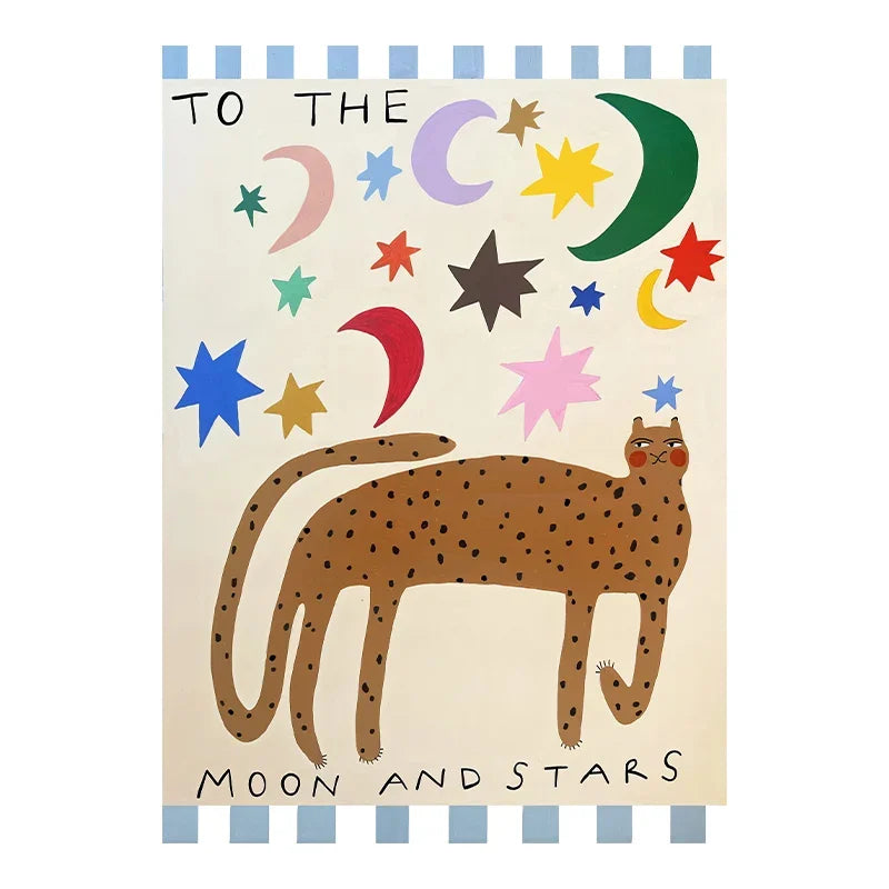 Newborn Photography Background Painting 25simple Nordic Ins Art Poster Decorative Painting Core Sticker Children's Room Painting