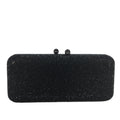 Boutique De FGG Women Brown Crystal Evening Bag Formal Party Dinner Rhinestone Handbags and Purses Bridal Diamond Clutch Purse