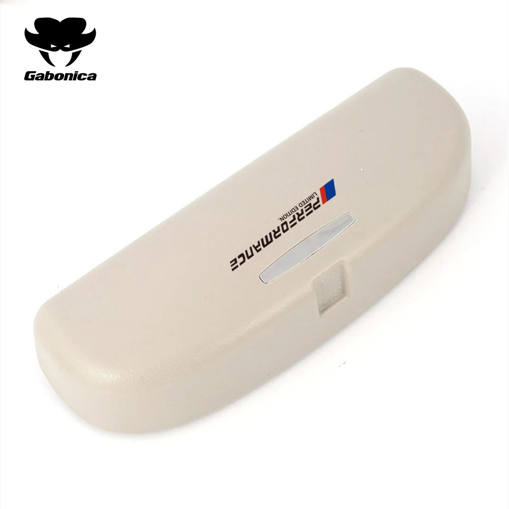 ABS New Car Sunglasses Holder Sun Glasses Box Eyeglasses Case for BMW X1 F48 X3 F25 X5 G05 F10 F11 F20 I3 Interior Accessories