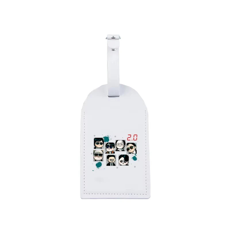 Personalized  Arirang 2.0 World Tour 2026 PU Luggage Tag, Durable Travel Bag ID Label, Perfect Kpop Fan Gift
