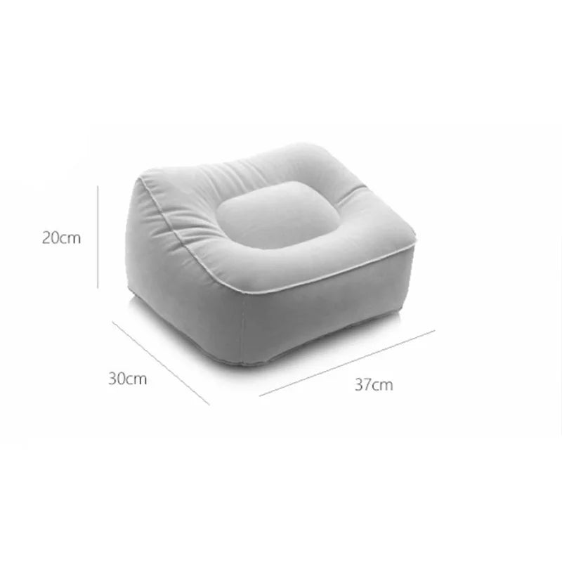 Car Inflatable Lumbar Support Air Matts Long Distant Travel High Speed  Airplane Foot Drag Suit Kids Sleeping Headrest Accessory
