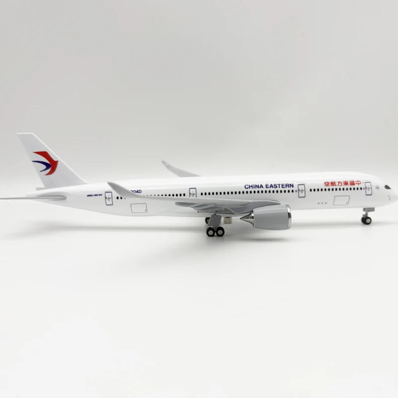 30cm Plane Model China Eastern A350 Airways Scale Aircraft 1/250 Resin Model Planes Toys For Children Boys Souvenir Plane Gifts