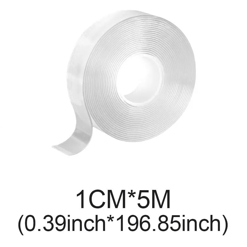 Adhesives Sealers Tape Super Strong Double-Sided Tape Reusable Traceless Waterproof , Adhesive Nano Sticker,Sink Tap Gel Sticker
