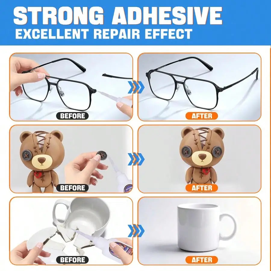 LOOLIFL 502 Super Glue 20g Fast Drying  Strong Adhesive Universal Bonding Glue for Plastic Metal Ceramic Wood Rubber Shoes1-5pcs