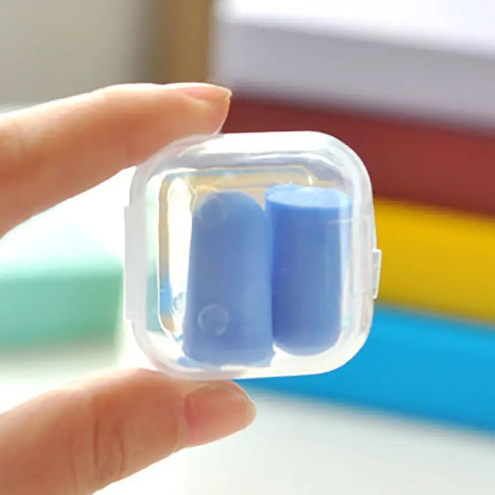 1 Pair Soft Noise Reduction Anti-noise Earplugs Soundproof Sound Insulation Ear Plugs Foam Waterproof Sleeping Earplugs Sleep