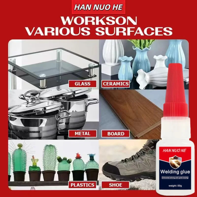 401 SUPER GLUE Cyanoacrylate Adhesive Super Strong Universal Adhesive Instant Glue for Resin Ceramic Metal Glass Fast Dry Glue