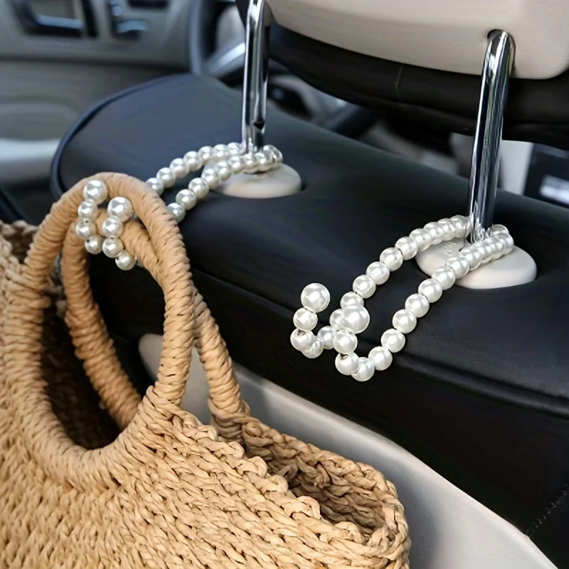 Car Hooks Multi-functional Car Rear Seat Back Hook Auto Back Seat Storage Organizer Hanger for Handbag Purse Bags Clothes