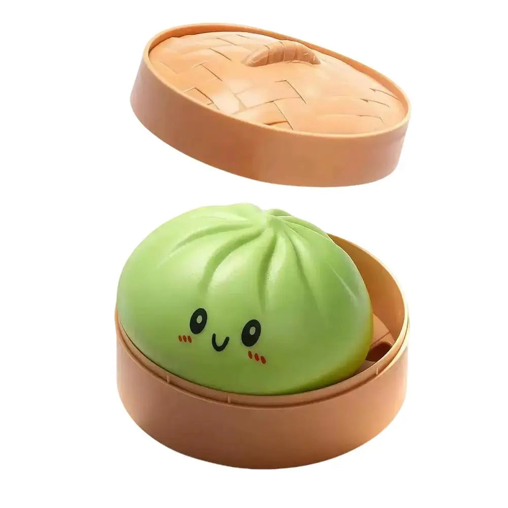 10Cm Simulation Flash Dumpling Pressure Ball Stress Relief Reusable Low Rebound Decompression Toys Children Adults Birthday Gift