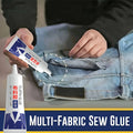 Fabric Glue Quick Dry Fabric Patching Glue Clear DIY Cloth Fibre Adhesive Waterproof Strong Glue For Jewellery Crafts Leather